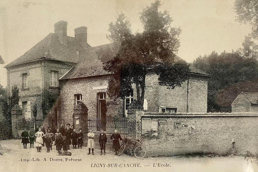 Gite De L'Ancienne Ecole Et Mairie Villa Ligny-sur-Canche Exterior photo